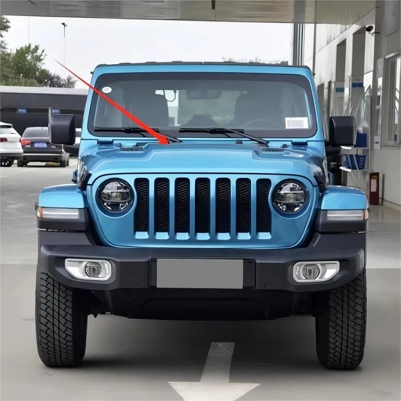 2018-2024  Wrangler JL Gladiator Great Quality Replaced Aluminum Car Engine Hood Bonnet 68281973AE